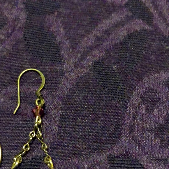 Fairy & Crystals dangle earrings - Picture 5 of 8